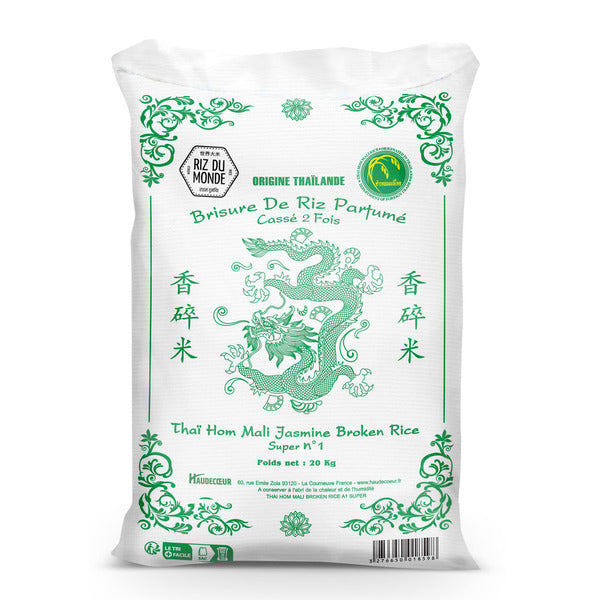 BRISURE DE RIZ PARFUMÉ CASSÉ 2 FOIS, THAÏLANDE - LOTUS