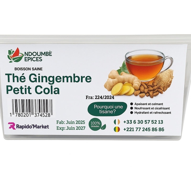 INFUSION GINGEMBRE PETIT COLA (24 sachets)